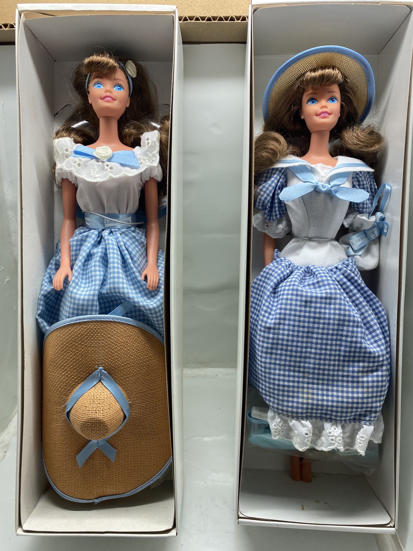 🎀 Lot of 2 Little Debbie Barbie Dolls Series II 1994 & Series III 1995 NEW SEALED ✨