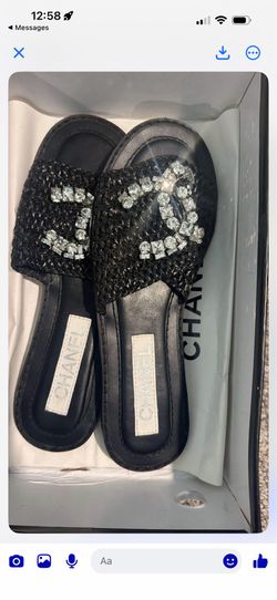 Chanel logo slides