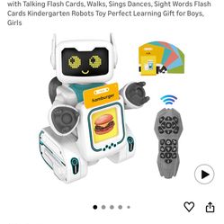 Interactive Remote Control Robot Toys with Talking Flash Cards