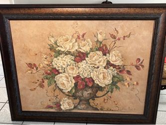 Barbara Mock Rose Painting