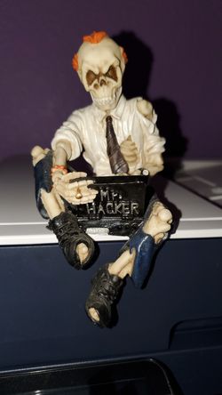 Mr. Hacker skeleton