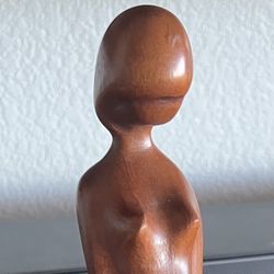 Arne Basse Denmark Mid Century Danish Modern Teak 11-1/2” Nude