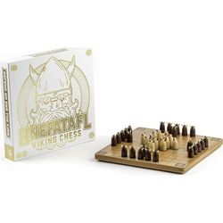 Hnefatafl Viking Chess Game - Heavy Solid Wood Board & Pieces