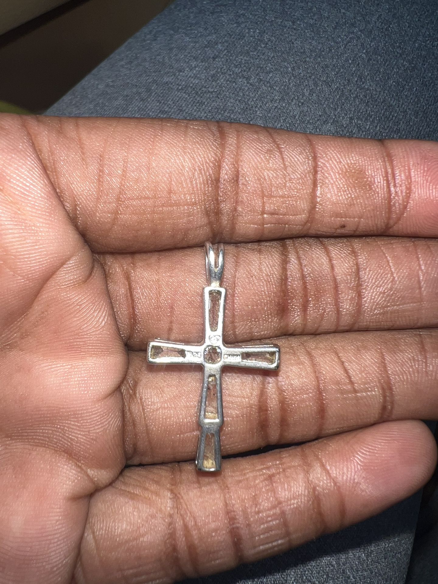 Silver Cross Pendant
