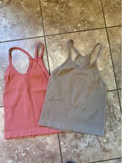 Women’s M/L tops $10 for both