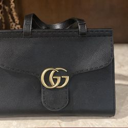 Black Gucci Tote Bag