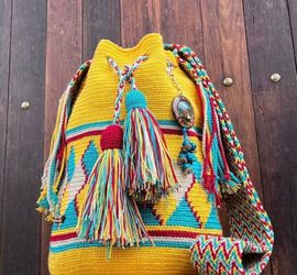 🔥 Handmade Colombian Artisan Backpack | Unique Woven Boho Style | $169.99
