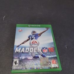 Madden 16  Xbox One / Xbox 1 Game