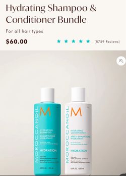 Moroccanoil Shampoo And Conditioner