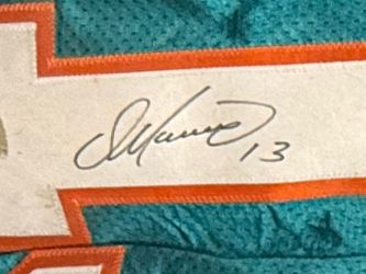Wilson Miami Dolphins Dan Marino #13 Signed Jersey