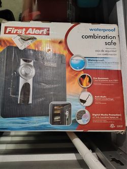 First Alert Fireproof safe”