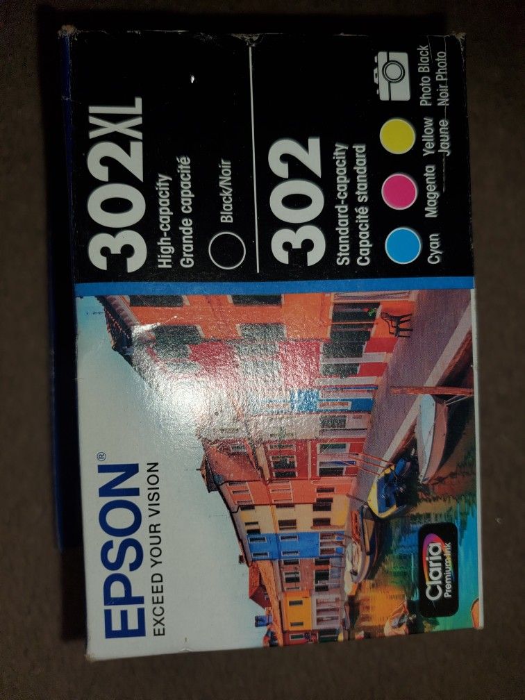 Epsom 302 Xl All Colors Pack. 