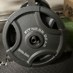 2in. Olympic Barbell & Weight Set 