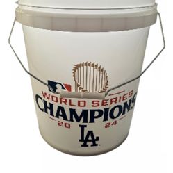 NEW Dodgers World Series 2024 5 Gallon Bucket