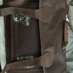 Real leather Satchel