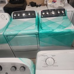 GE Washer And Electric Dryer Set