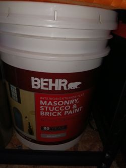 BEHR PAINT (blue)