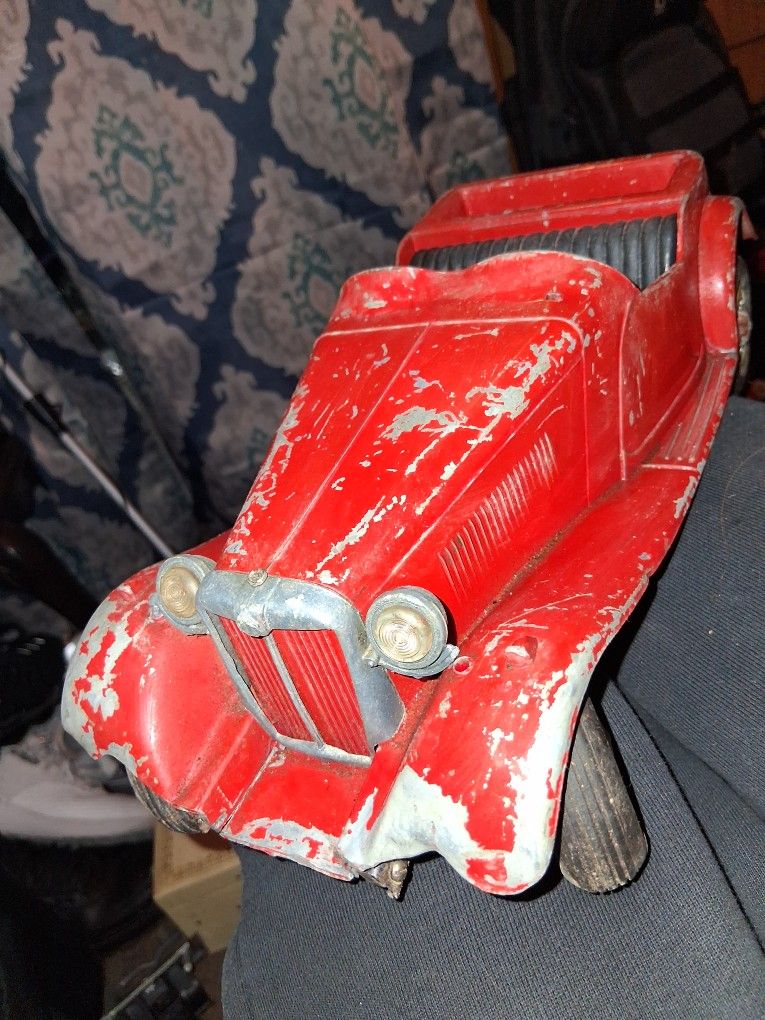 1950's Era Vintage Die Cast Toy Car&Construction PayLoader
