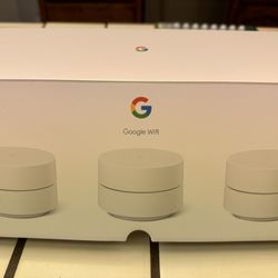 Google - Wifi - Mesh Router (AC1200) - 3 pack - White