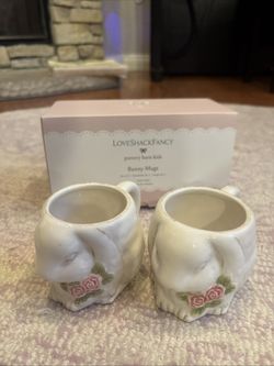Pottery Barn Bunny Teacup Set