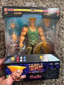 Ultra Street Fighter II: The Final Challengers Guile 1/12 Scale Action Figure