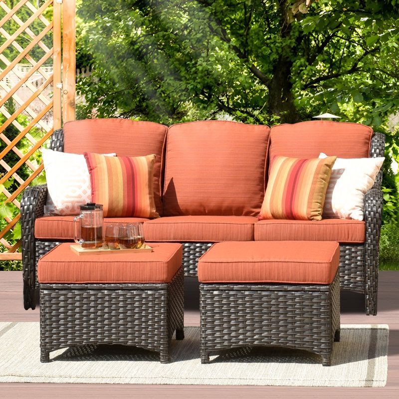 New ovios Heavy Duty Piece Outdoor Patio Furniture Set, All