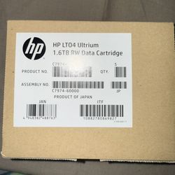 HP LTO4 Ultrium 1.6TB RW Data Cartridge (4)