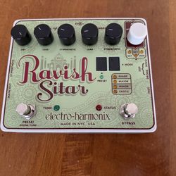 Electro Harmonix EHX Ravish Sitar Emulator Pedal