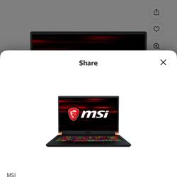 MSI Gaming Laptop 