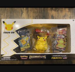 Pokemon 25th Anniversary Celebrations Premium Pikachu Figure Collection Sealed