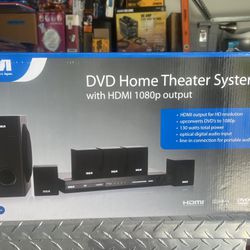 RCA RCA RTD3133H 5.1 Home Theater System, 130 W RMS, DVD Player Brand New In Box