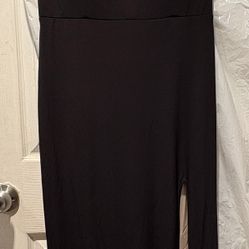 “formal” black dress