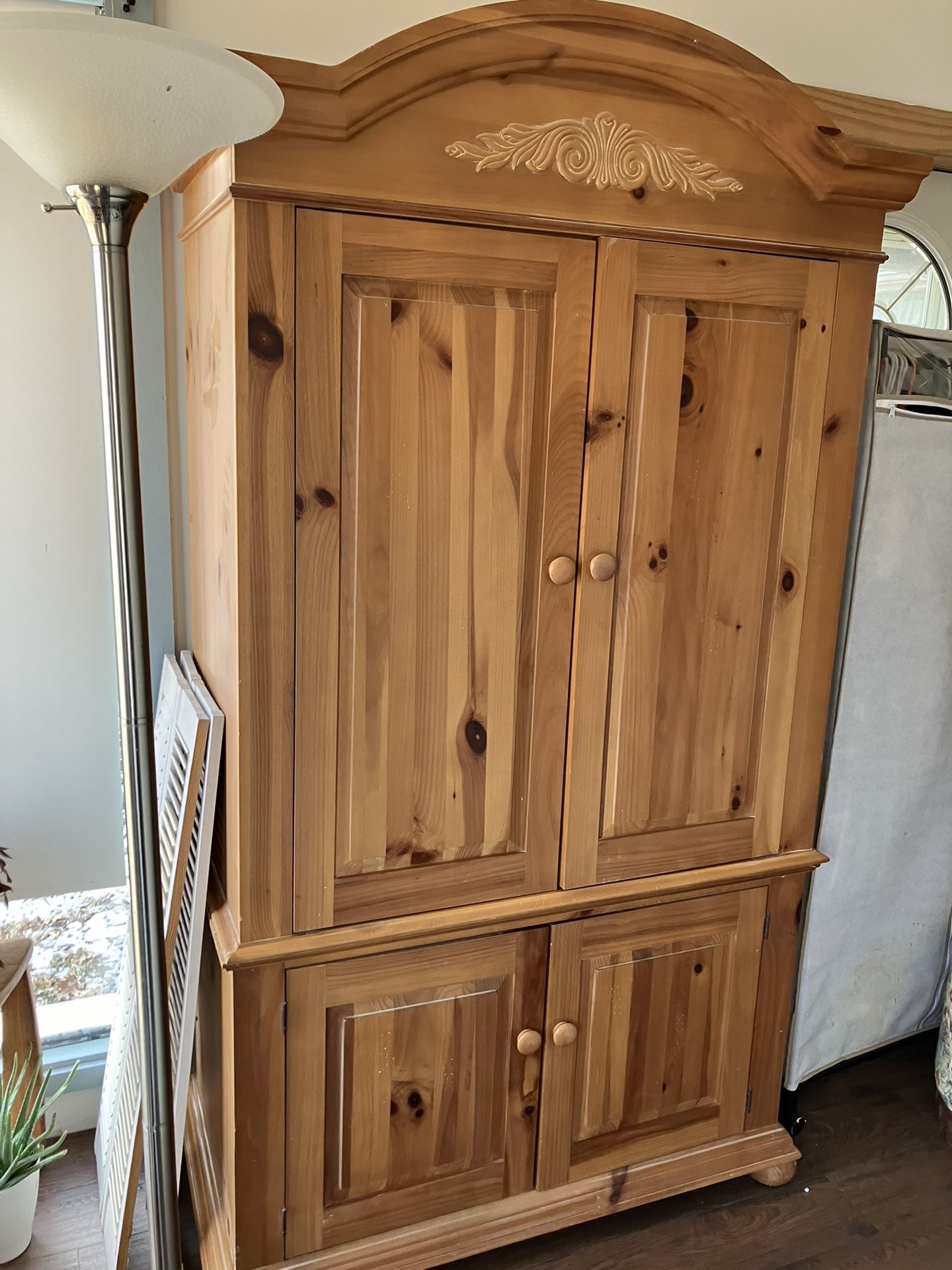 2 Piece Armoire Closet