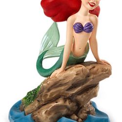 WDCC DISNEY CLASSICS THE LITTLE MERMAID ARIEL SEASIDE SERENADE PORCELAIN FIGURINE FROM THE DISNEY MOVIE THE LITTLE MERMAID