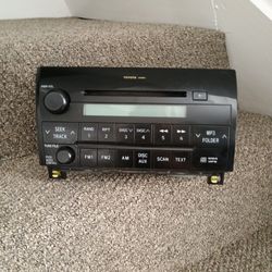 2007 Toyota Tundra OEM Stereo, Radio, CD Player