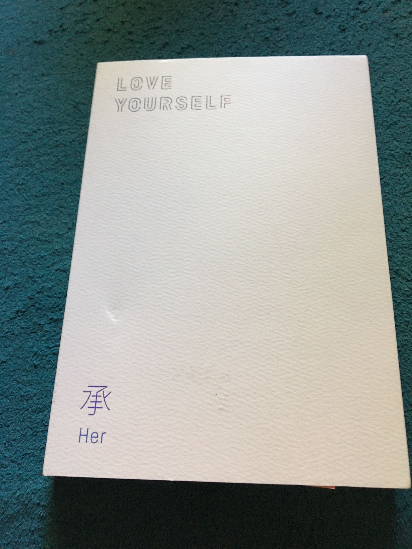 BTS LOVE YOURSELF HER ALBUM