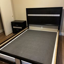 Bed Frame And Box Spring 
