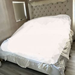 Upholstery Cal King Bed Frame 