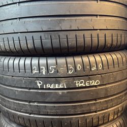 PAIR PIRELLI PZERO (2) 275/30 R20