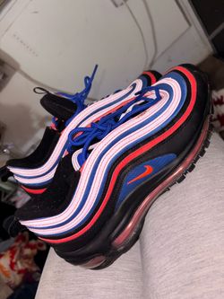 Nike Air Max 97 Black Pink Blue Size 7Y / Women’s 8.5