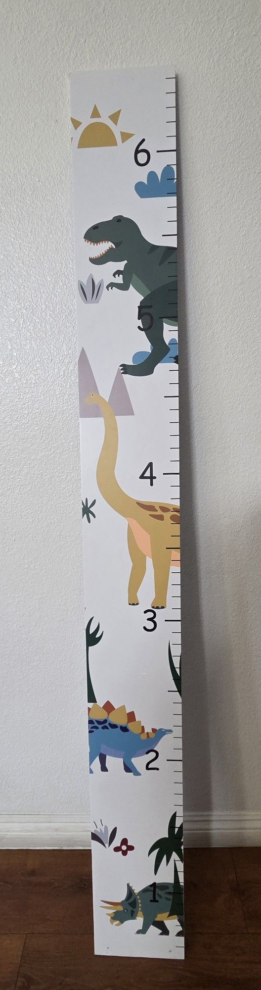 Kids Dinosaur Growth Chart 