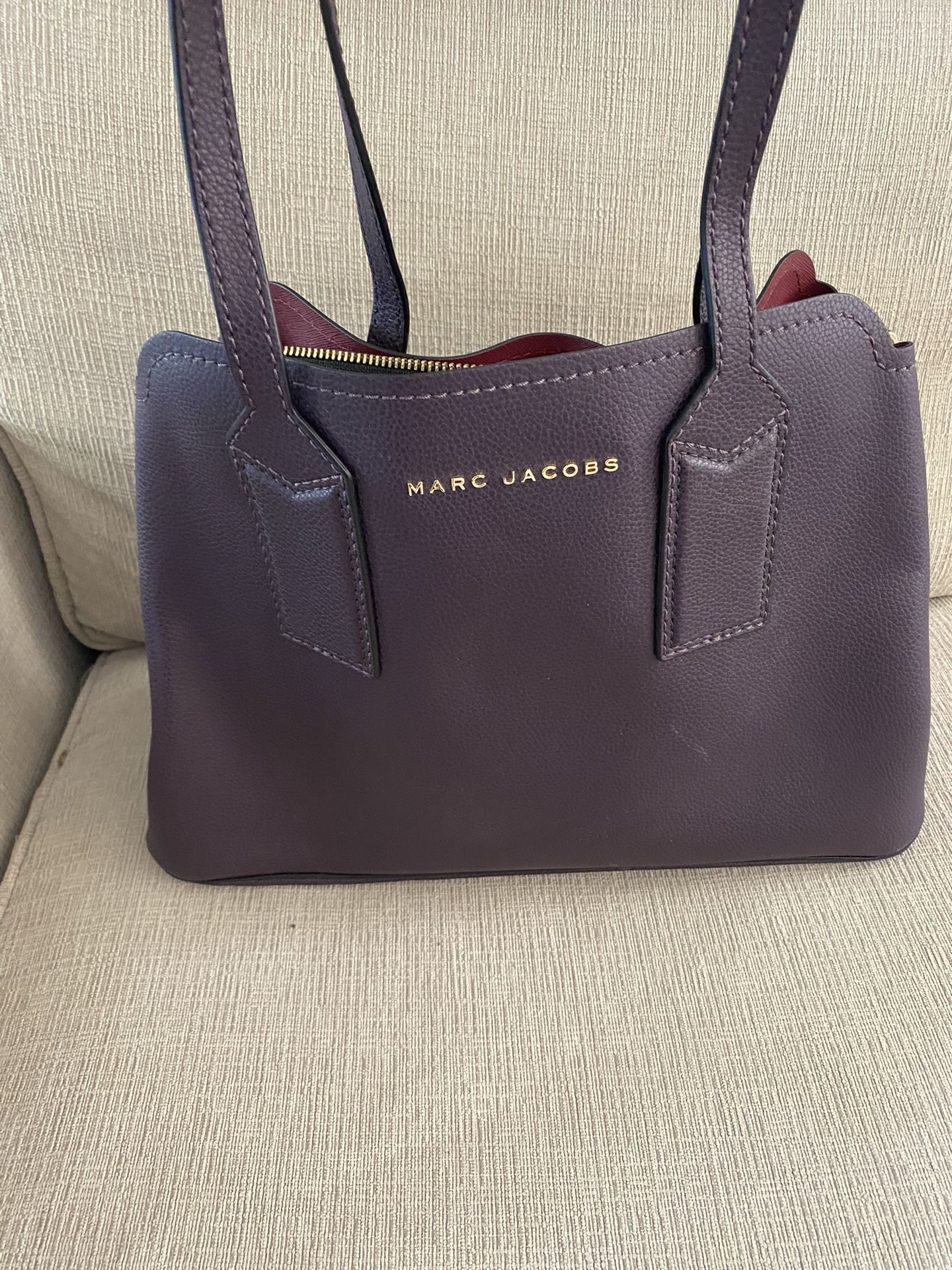 New Marc jacobs Plum Hand Bag Shoulder Bag 