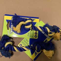 Dog Toy Twisted Chew Rope Minis (2pcs)