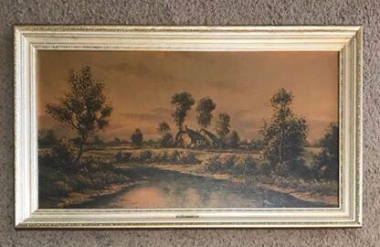 Evening in Devonshire Painting by J. C. Sherwood '45 x 25 Ready Hang
