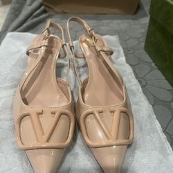 Beige Shoes Designer Size 6
