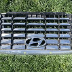 Hyundai Palisade 2022-24 GRILLE ASSY-RADIATOR 86599-S8CB0 OEM