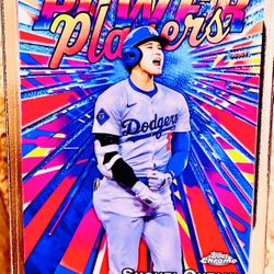 Shohei Ohtani Topps Chrome 