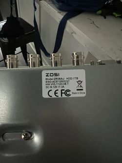 Zosi security camera