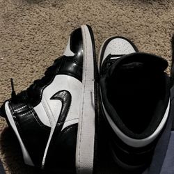 Nike Jordan 1 Mid Carbon Fiber Size 7Y