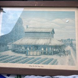 Filling The old Black Barn